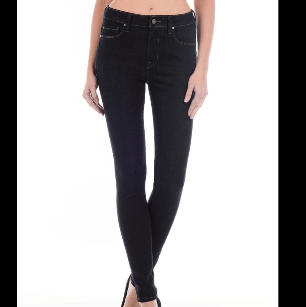 Fidelity luna ultra high rise skinny jeans excel wash nwt